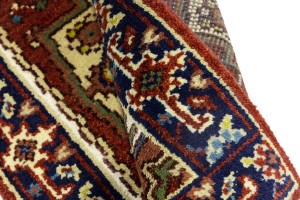 Rusty Red Floral Tribal 2X3 Heriz Serapi Oriental Rug