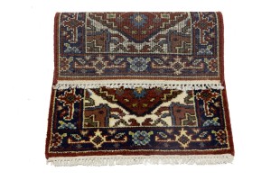 Rusty Red Floral Tribal 2X3 Heriz Serapi Oriental Rug
