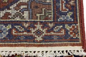 Rusty Red Floral Tribal 2X3 Heriz Serapi Oriental Rug
