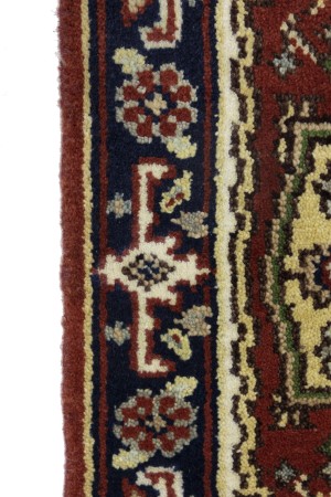 Red Floral Tribal 2X3 Heriz Serapi Oriental Rug
