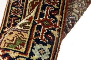 Rusty Red Floral Tribal 2X3 Heriz Serapi Oriental Rug