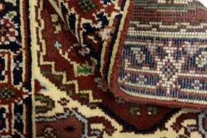 Rusty Red Floral Tribal 2X3 Heriz Serapi Oriental Rug