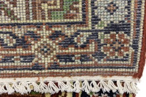 Rusty Red Floral Tribal 2X3 Heriz Serapi Oriental Rug