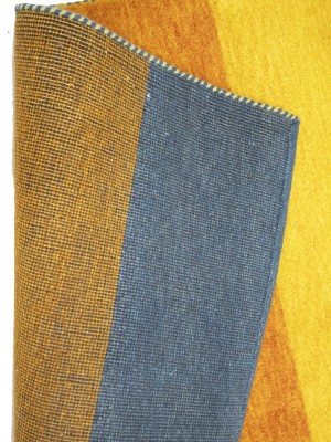 Multicolored Stripes Tribal 3X7 Indo-Gabbeh Oriental Runner Rug