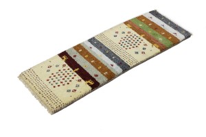 Multicolored Tribal 1'4X4 Indo-Gabbeh Oriental Rug