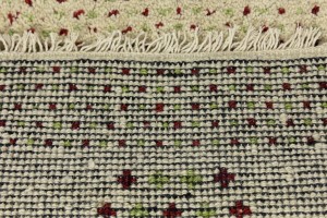 Multicolored Stripes Tribal 1'4X4 Indo-Gabbeh Oriental Rug