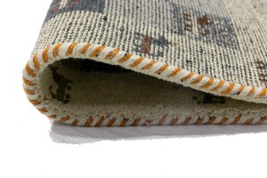 Multicolored Tribal 1'4X4 Indo-Gabbeh Oriental Rug