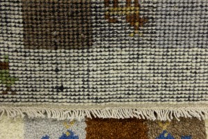Multicolored Tribal 1'4X4 Indo-Gabbeh Oriental Rug