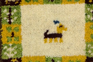 Brown Tribal 2X2 Indo-Gabbeh Oriental Round Rug