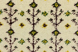 Cream Tribal 2X2 Indo-Gabbeh Oriental Round Rug
