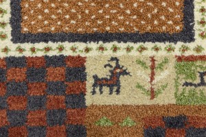 Multicolored Tribal 2X4 Indo-Gabbeh Oriental Rug
