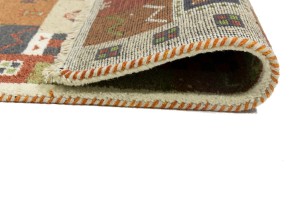 Multicolored Tribal 2X4 Indo-Gabbeh Oriental Rug