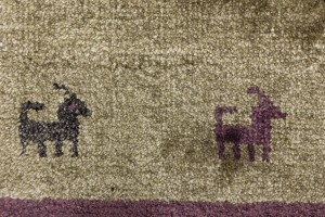 Multicolored Stripes Tribal 2'6X9'8 Indo-Gabbeh Oriental Runner Rug