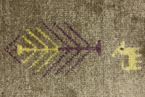 Multicolored Stripes Tribal 2'6X9'8 Indo-Gabbeh Oriental Runner Rug