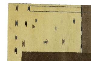 Multicolored Tribal 6X8 Indo-Gabbeh Oriental Rug