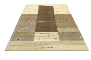 Multicolored Tribal 6X8 Indo-Gabbeh Oriental Rug