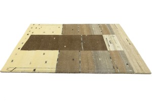 Multicolored Tribal 6X8 Indo-Gabbeh Oriental Rug