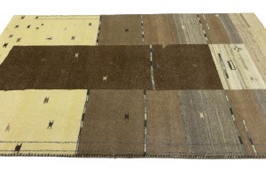 Multicolored Tribal 6X8 Indo-Gabbeh Oriental Rug