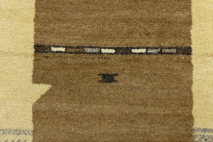 Multicolored Tribal 5'2X7'5 Indo-Gabbeh Oriental Rug