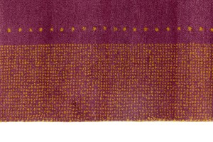 Magenta Border Tribal 6X10 Indo-Gabbeh Oriental Rug