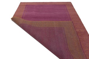 Magenta Border Tribal 6X10 Indo-Gabbeh Oriental Rug