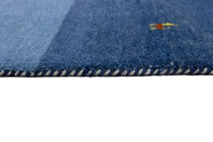 Blue Stripes Tribal 6X8 Indo-Gabbeh Oriental Rug