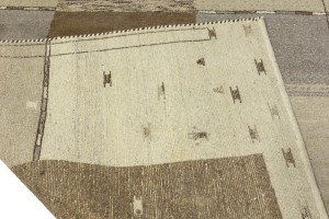 Multicolored Tribal 5'6X7'8 Indo-Gabbeh Oriental Rug