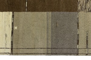 Multicolored Tribal 5'6X7'8 Indo-Gabbeh Oriental Rug