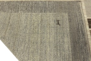 Multicolored Border Tribal 6X8 Indo-Gabbeh Oriental Rug