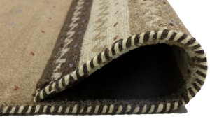 Multicolored Stripes Tribal 6X8 Indo-Gabbeh Oriental Rug