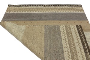 Multicolored Stripes Tribal 6X8 Indo-Gabbeh Oriental Rug