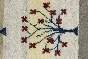Multicolored Pictorial Tribal 3X5 Indo-Gabbeh Oriental Rug