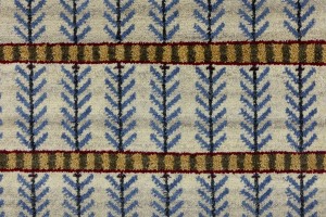 Cream Pictorial Tribal 3X5 Indo-Gabbeh Oriental Rug