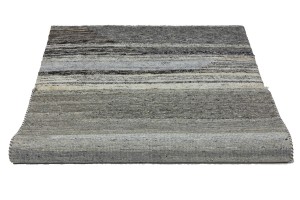 Multicolored Stripes Tribal 4X6 Indo-Gabbeh Oriental Rug