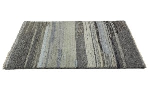 Multicolored Stripes Tribal 4X6 Indo-Gabbeh Oriental Rug