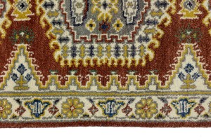 Rusty Red Tribal 2'6X9'9 Indo-Viss Oriental Runner Rug