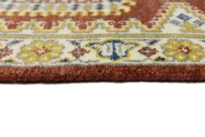 Rusty Red Tribal 2'6X9'9 Indo-Viss Oriental Runner Rug