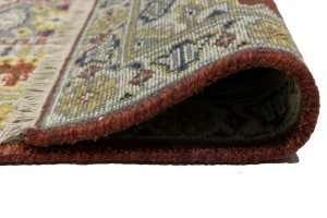 Rusty Red Tribal 2'6X9'9 Indo-Viss Oriental Runner Rug