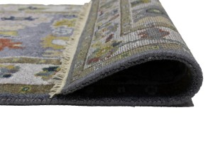 Floral Colorfast 2'7X9'7 Oushak Chobi Oriental Runner Rug
