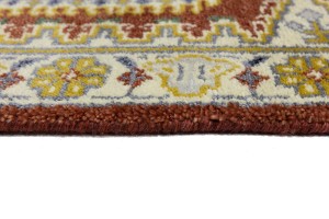 Rusty Red Tribal 3X10 Indo-Viss Oriental Runner Rug