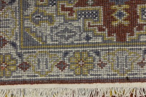 Rusty Red Tribal 3X10 Indo-Viss Oriental Runner Rug