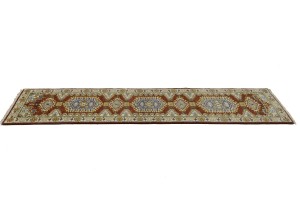 Rusty Red Tribal 3X10 Indo-Viss Oriental Runner Rug