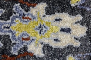 Floral Colorfast 2'6X9'9 Oushak Chobi Oriental Runner Rug