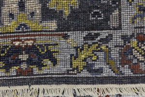 Floral Colorfast 2'6X9'9 Oushak Chobi Oriental Runner Rug