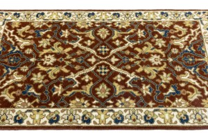 Rust Floral 3X5 Chobi Oriental Rug