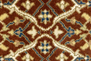 Rust Floral 3X5 Chobi Oriental Rug