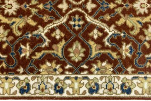 Rust Floral 3X5 Chobi Oriental Rug