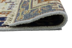 Light Gray Tribal 3X5 Heriz Serapi Oriental Rug