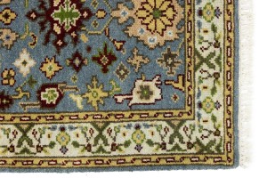 Gray Floral 3X5 Chobi Oriental Rug