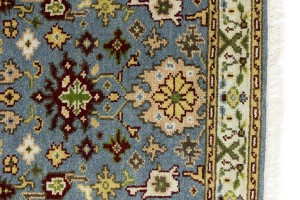 Gray Floral 3X5 Chobi Oriental Rug
